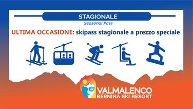 Image for: Skipass | PROMOZIONE STAGIONALI